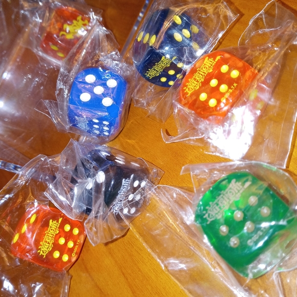 New! Yu-Gi-Oh Dice Set!